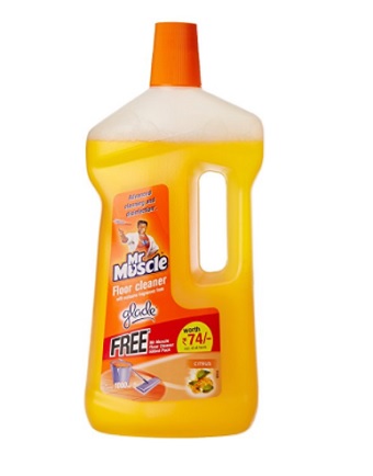 India Desire : Buy Mr. Muscle Floor Cleaner Floral Perfection - 1 L with Free Flore Cleaner Glade Citrus 500ml At Rs 99 From Amazon [MRP Rs 130]
